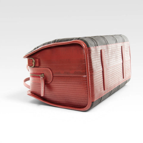 Large Post Bag | Leather & Fire-hose