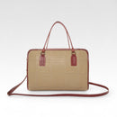 Large Post Bag | Leather & Fire-hose