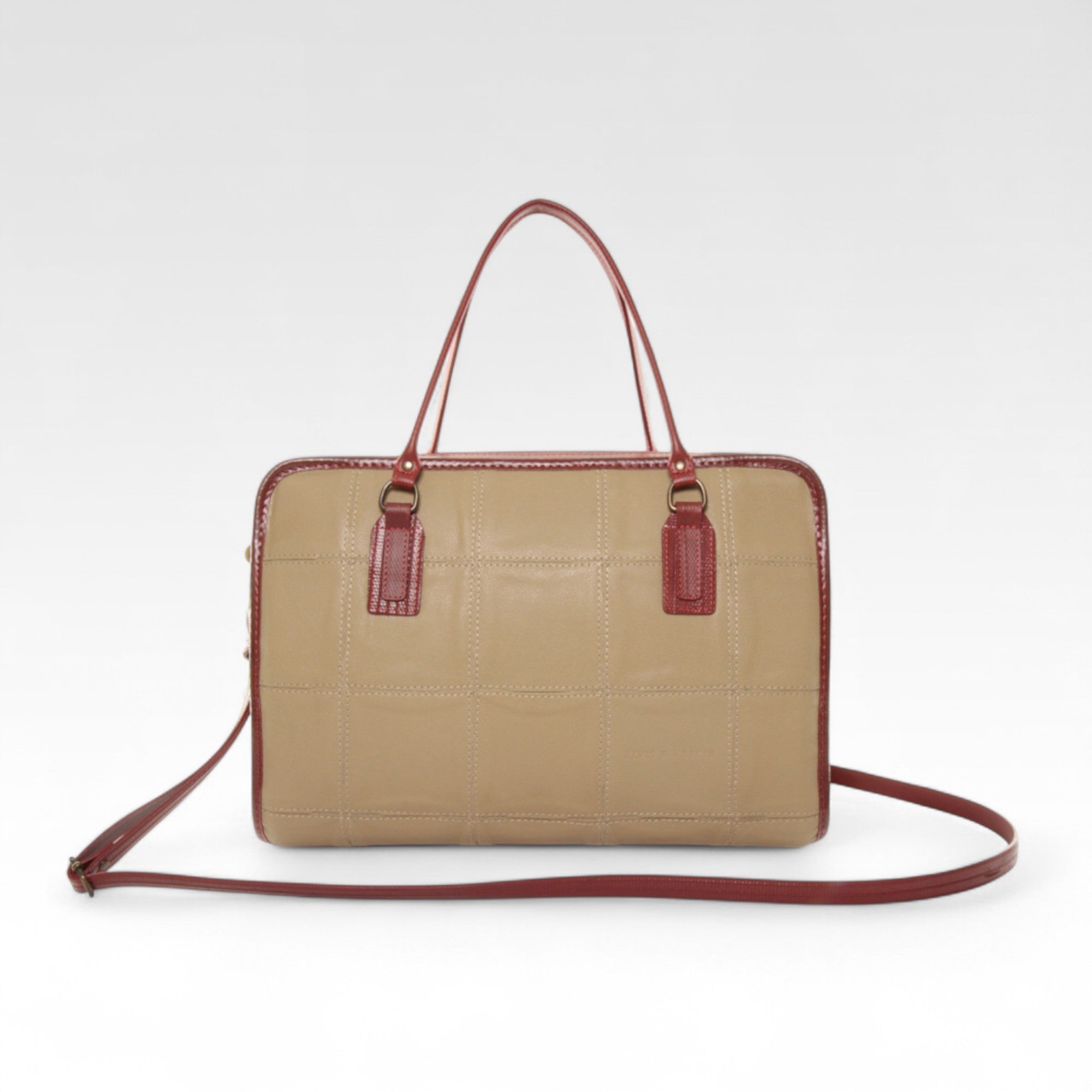 Large Post Bag | Leather & Fire-hose