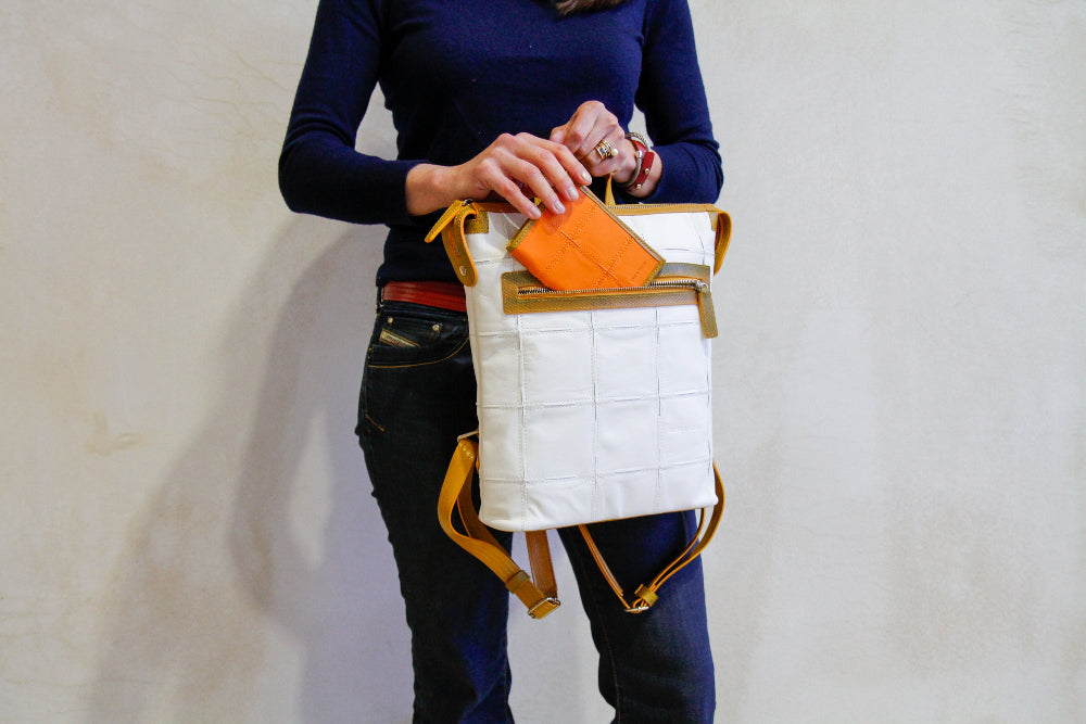 sustainable luxury passport holder