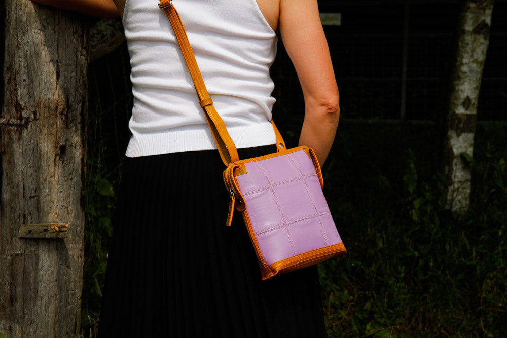 Leather Saddle Bag