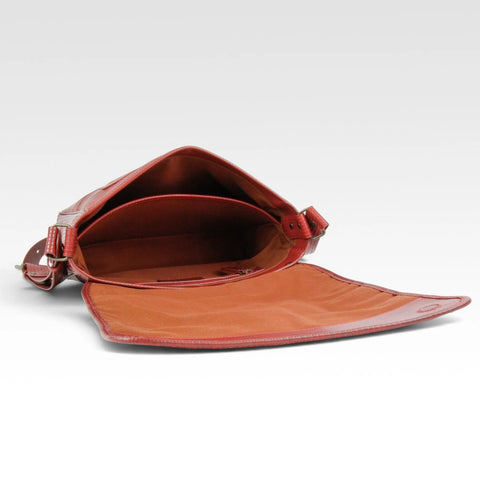 Messenger Bag | Leather & Fire-hose