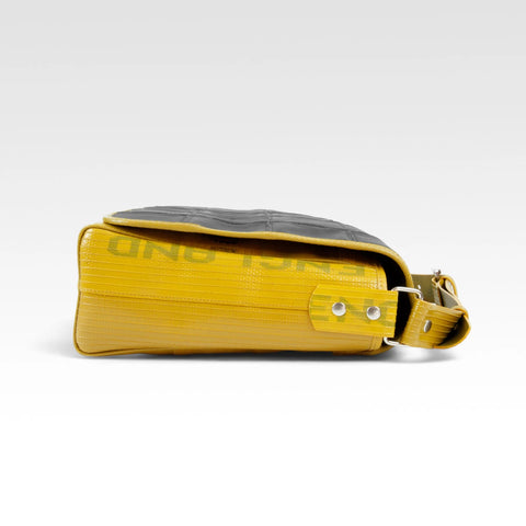 Messenger Bag | Leather & Fire-hose
