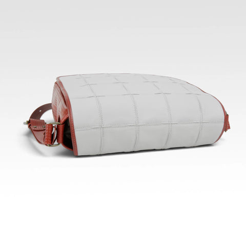 Messenger Bag | Leather & Fire-hose