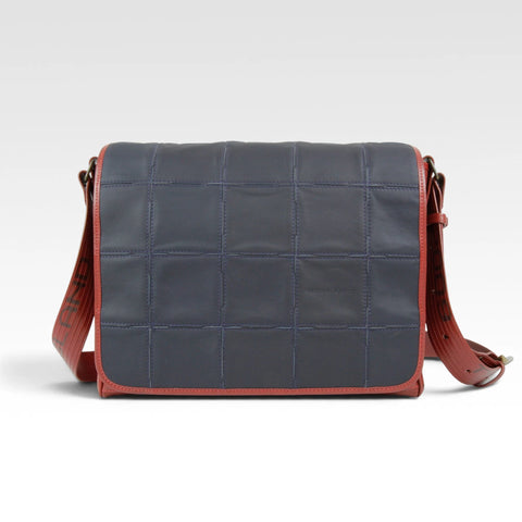 Messenger Bag | Leather & Fire-hose