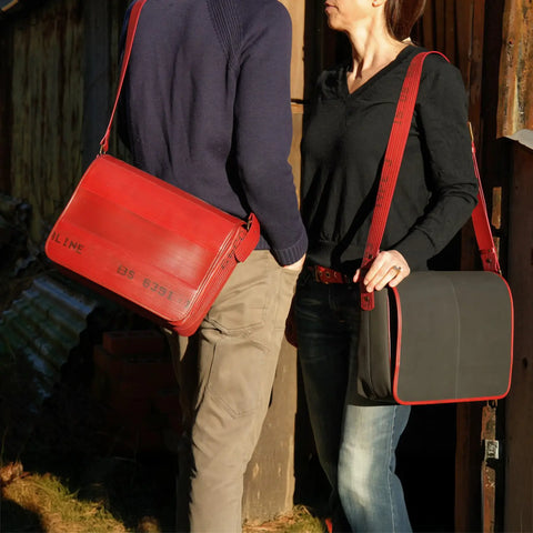 Messenger Bag | Fire-hose