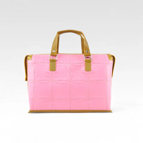 Metropolitan Bag | Leather & Fire-hose