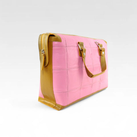 Metropolitan Bag | Leather & Fire-hose