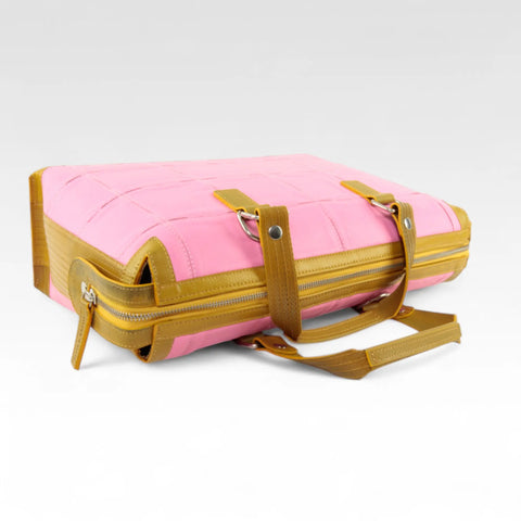 Metropolitan Bag | Leather & Fire-hose