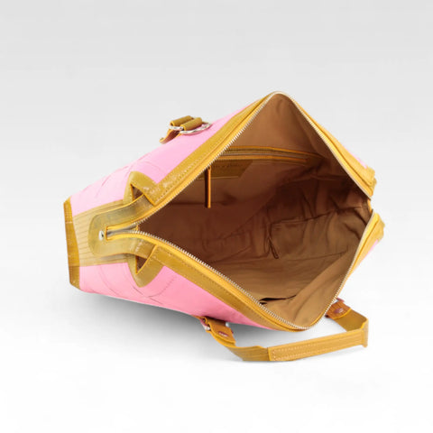 Metropolitan Bag | Leather & Fire-hose