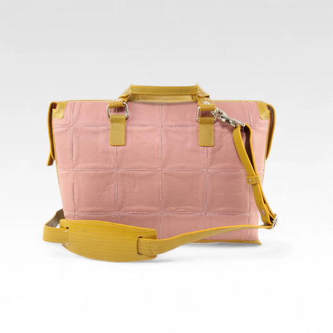 Metropolitan Bag | Leather & Fire-hose