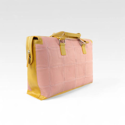 Metropolitan Bag | Leather & Fire-hose