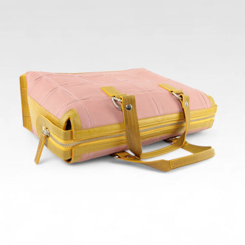 Metropolitan Bag | Leather & Fire-hose