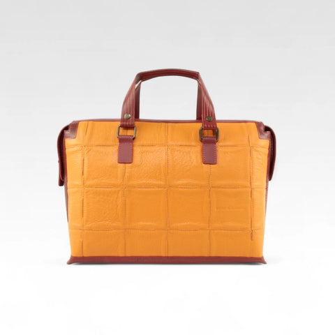 Metropolitan Bag | Leather & Fire-hose