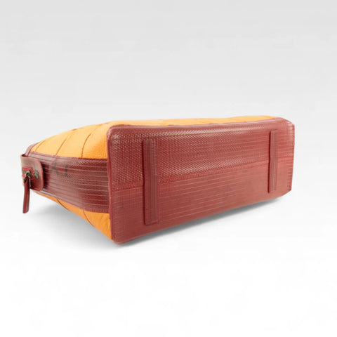 Metropolitan Bag | Leather & Fire-hose