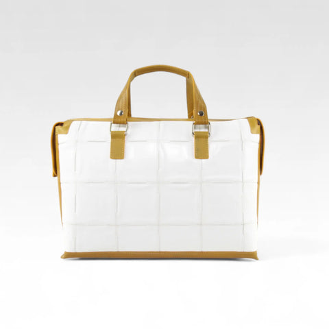 Metropolitan Bag | Leather & Fire-hose