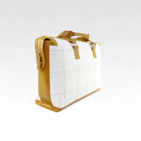 Metropolitan Bag | Leather & Fire-hose