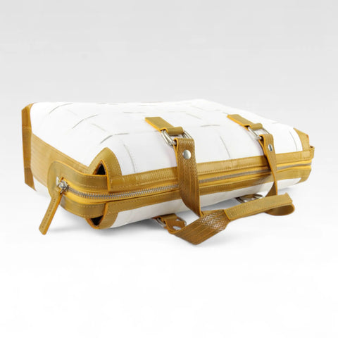 Metropolitan Bag | Leather & Fire-hose