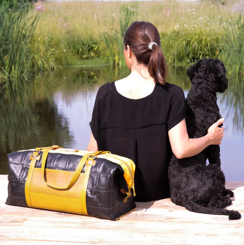 Million Pound Bag | Leather & Fire-hose