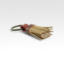 Mini Tassel Keyring | Leather & Fire-hose