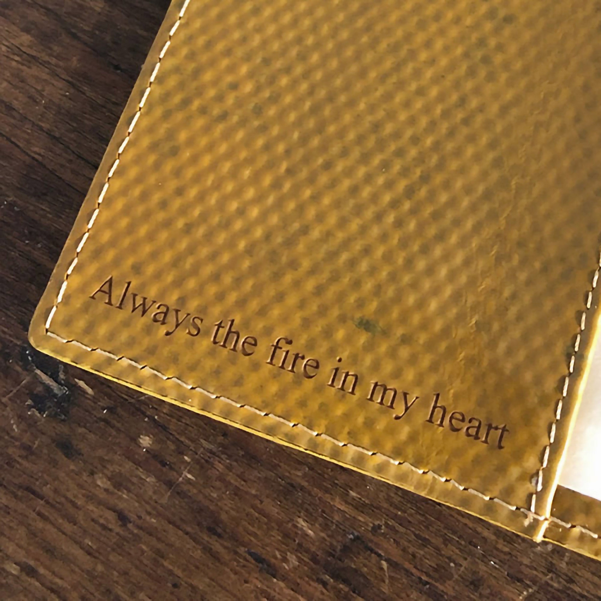 A5 Notebook | Leather & Fire-hose