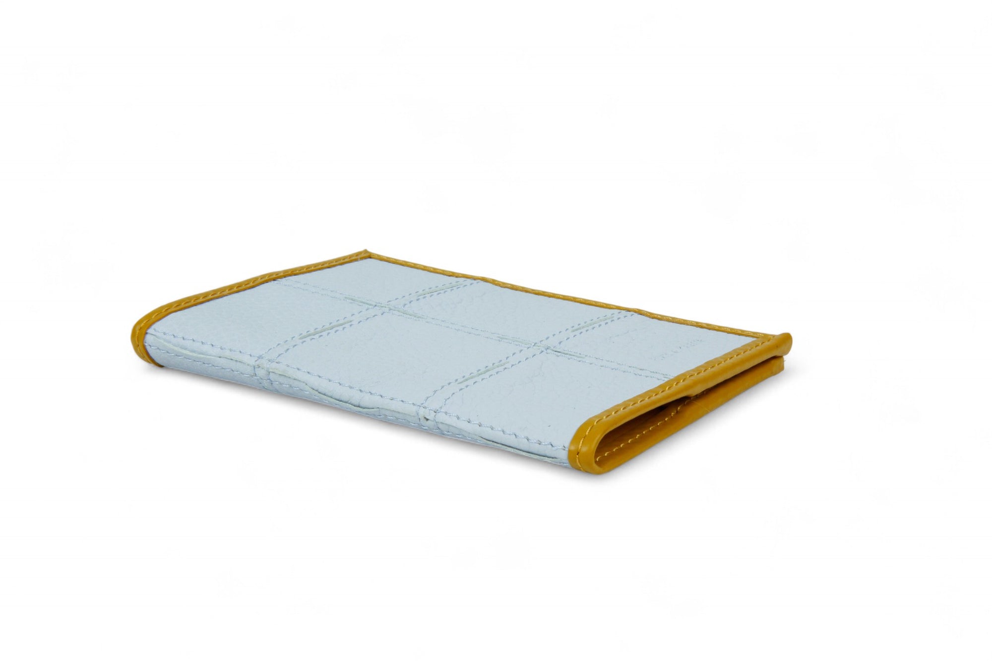 Rescued leather passport cover