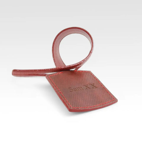 Bag Charm | Leather & Fire-hose