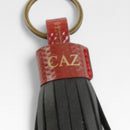 Tassel Keyring | Leather & Fire-hose