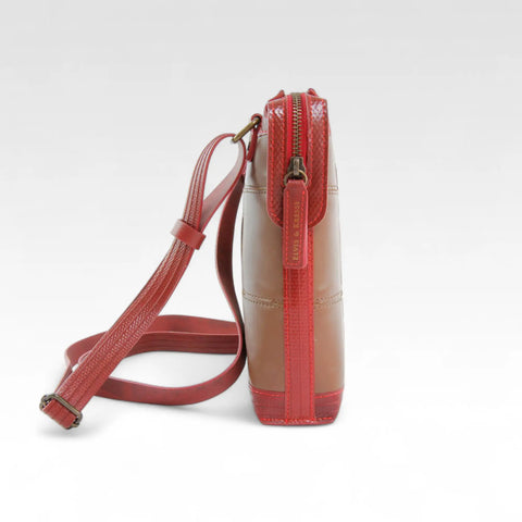 Saddle Bag | Leather & Fire-hose