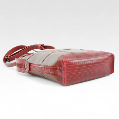 Saddle Bag | Leather & Fire-hose