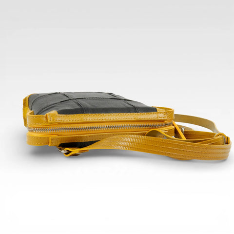 Saddle Bag | Leather & Fire-hose