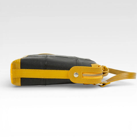 Saddle Bag | Leather & Fire-hose