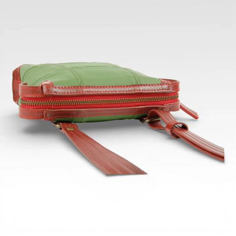 Saddle Bag | Leather & Fire-hose