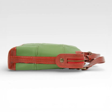 Saddle Bag | Leather & Fire-hose