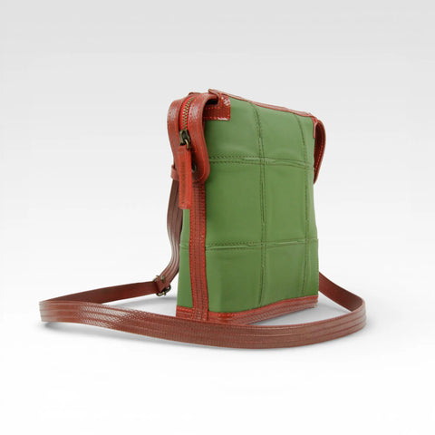 Saddle Bag | Leather & Fire-hose
