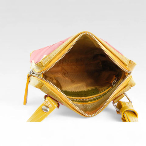 Saddle Bag | Leather & Fire-hose