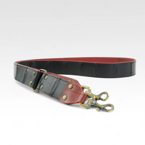 The Elvis & Kresse Leather Shoulder Strap, 50% of profits donated to charity