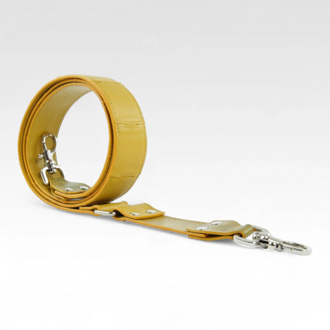 Sustainable shoulder strap, ethically made by Elvis & Kresse from recycled materials