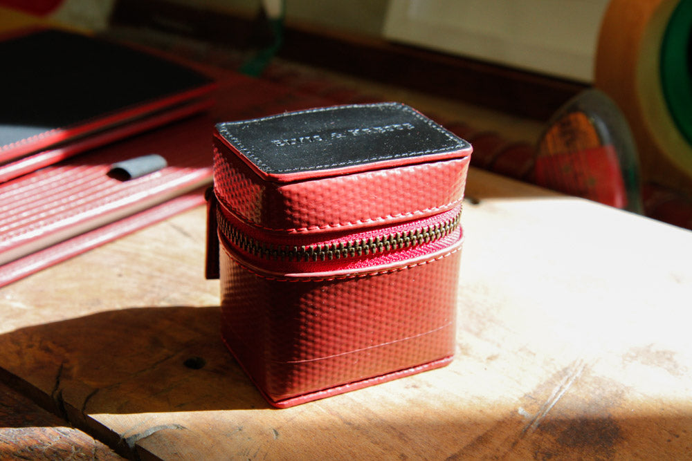 Small Box | Leather & Fire-hose