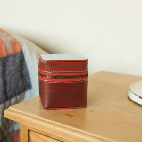 Small Box | Leather & Fire-hose