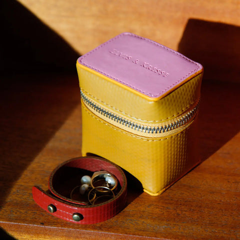 Small Box | Leather & Fire-hose