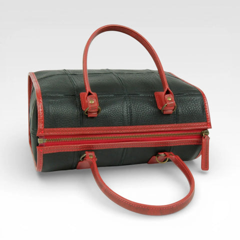 Small Post Bag | Leather & Fire-hose