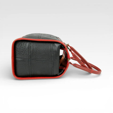 Small Post Bag | Leather & Fire-hose