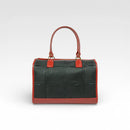 Small Post Bag | Leather & Fire-hose