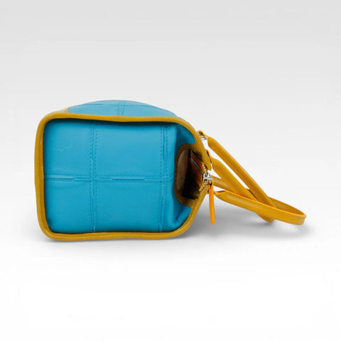 Small Post Bag | Leather & Fire-hose