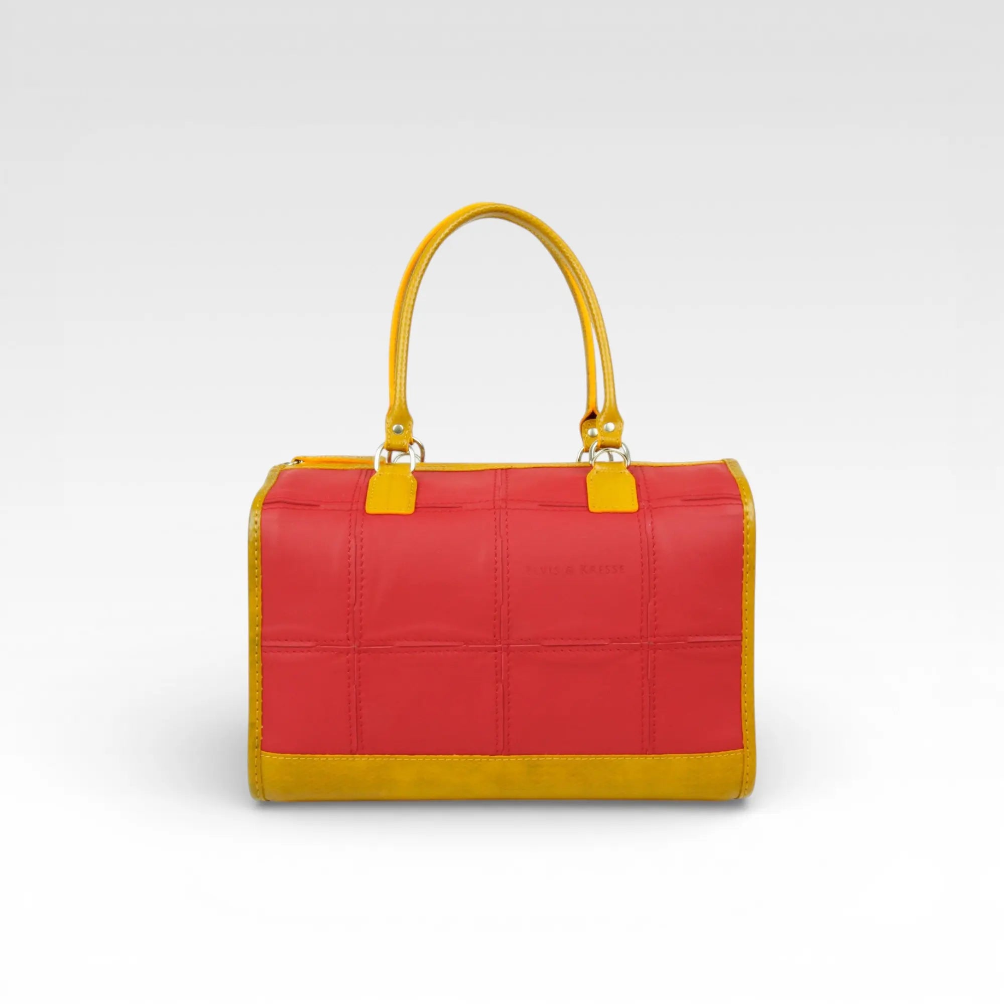 Small Post Bag | Leather & Fire-hose