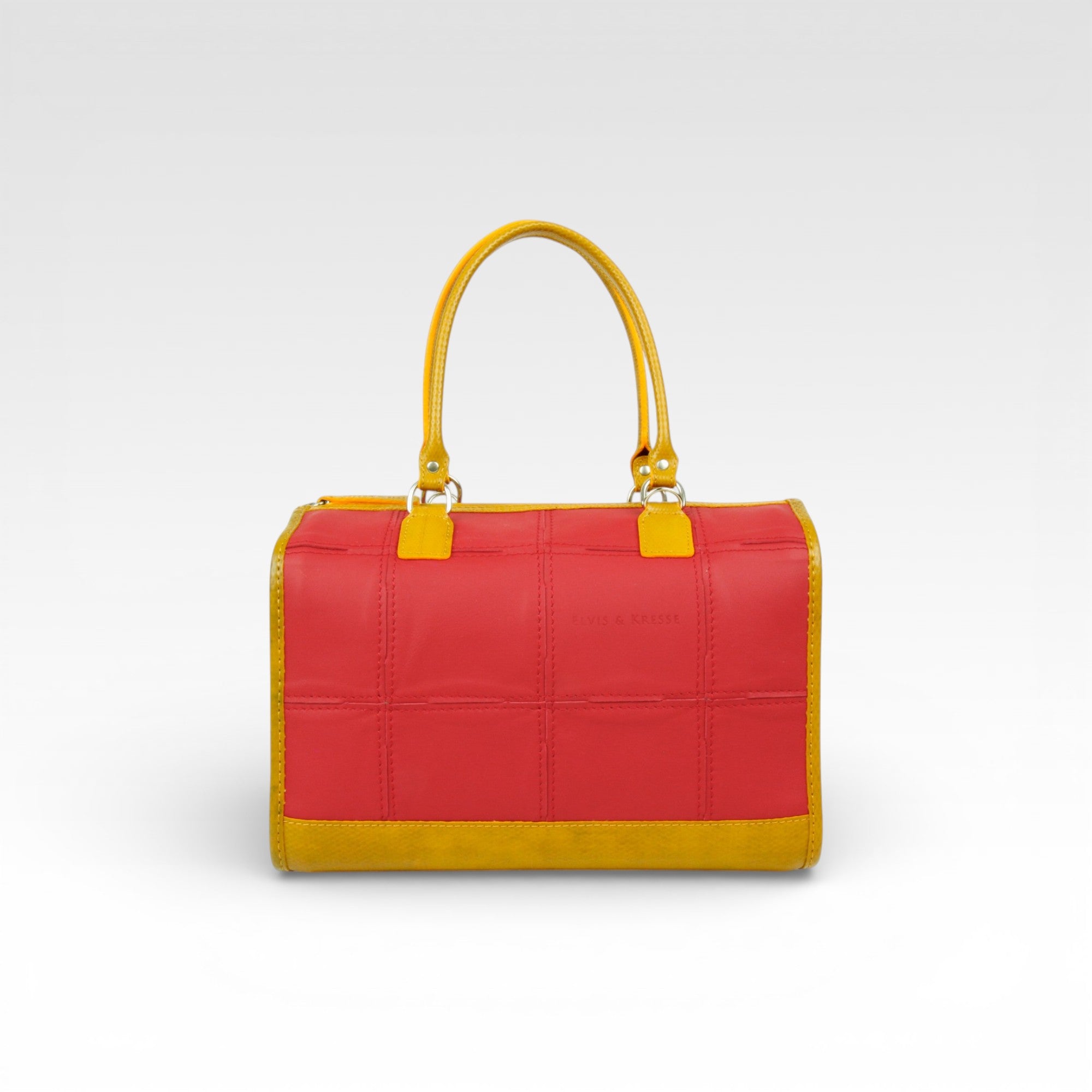 Small Post Bag | Leather & Fire-hose