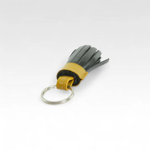 Tassel Keyring | Leather & Fire-hose