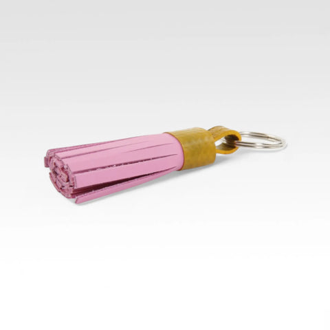 Tassel Keyring | Leather & Fire-hose