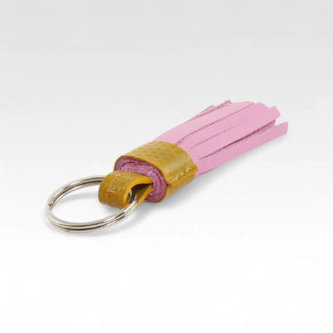 Tassel Keyring | Leather & Fire-hose